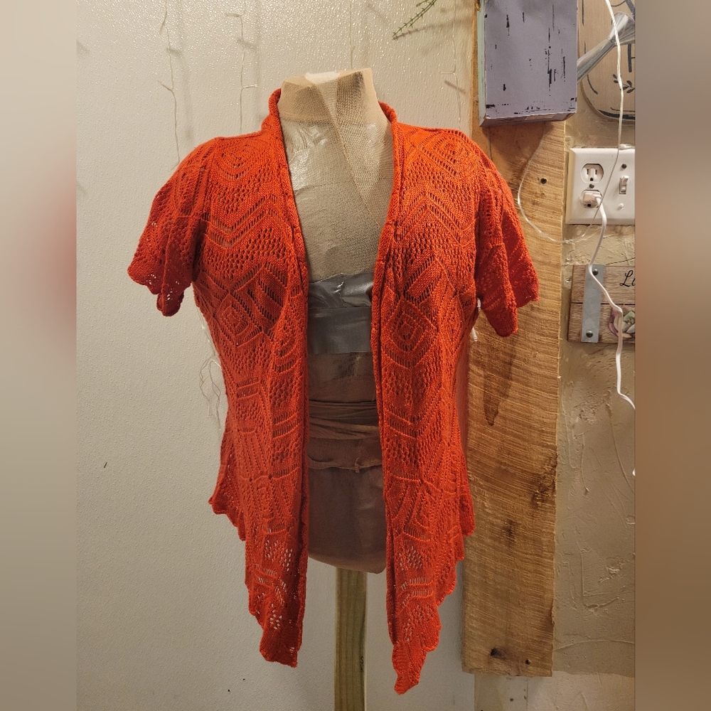 Women's Coral Knit Sweater